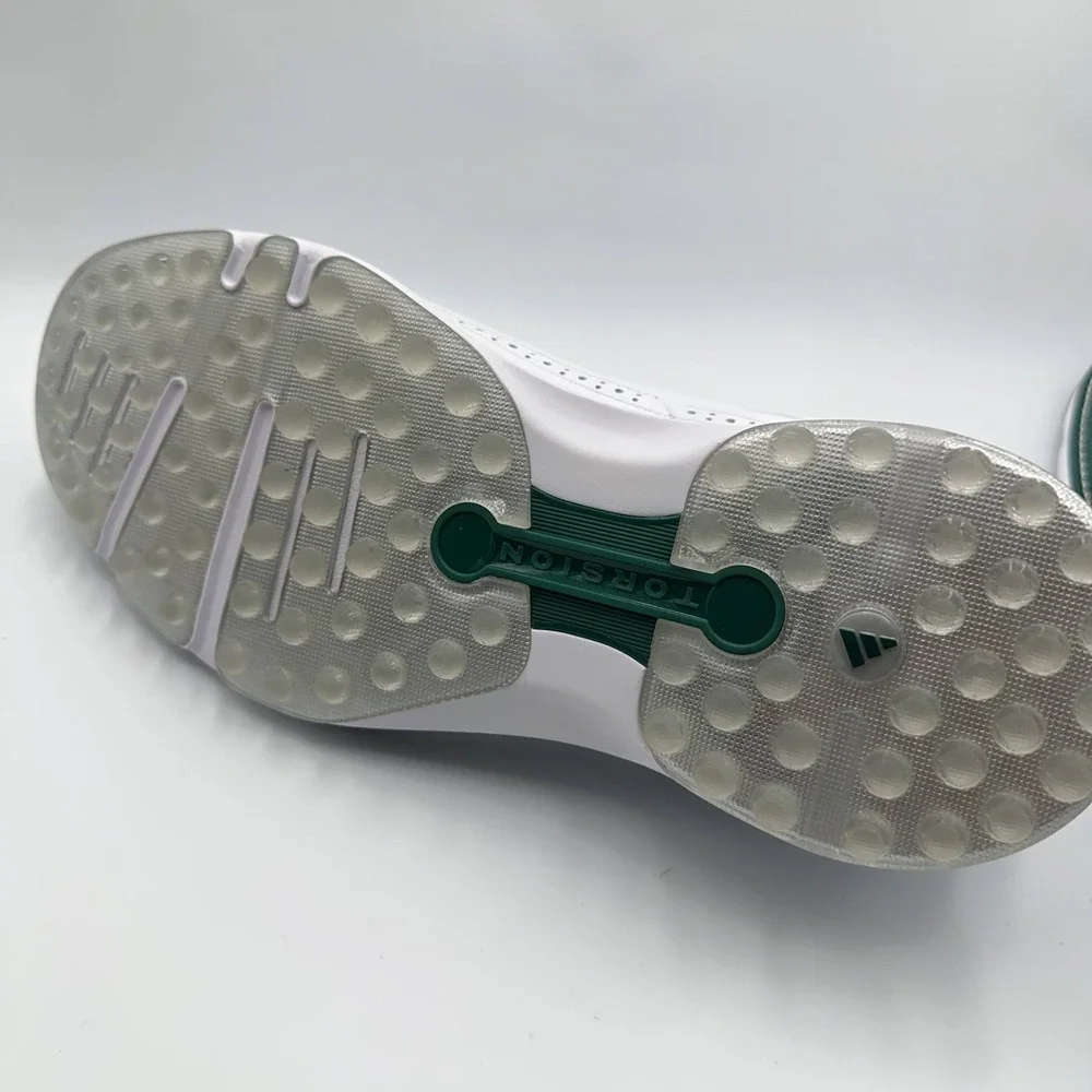 Unisex Size M10/W11 Adidas Golf Shoes MC80 Spikeless Cloud White Silver IE3526